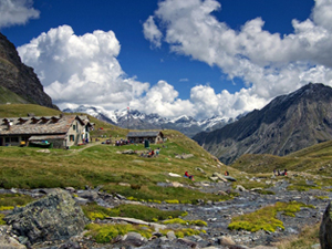 Visitare il paesino Etroubles nella Valle d'Aosta