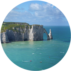 Visiter la Normandie et parcourir la c&ocirc;te normande